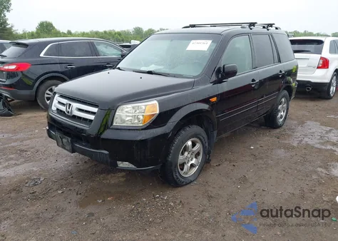 2007 Honda Pilot Ex-L z USA, uszkodzony, nr VIN 2HKYF18577H500726